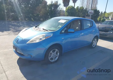2011 Nissan Leaf Sl из США, поврежденный, VIN JN1AZ0CP3BT004972